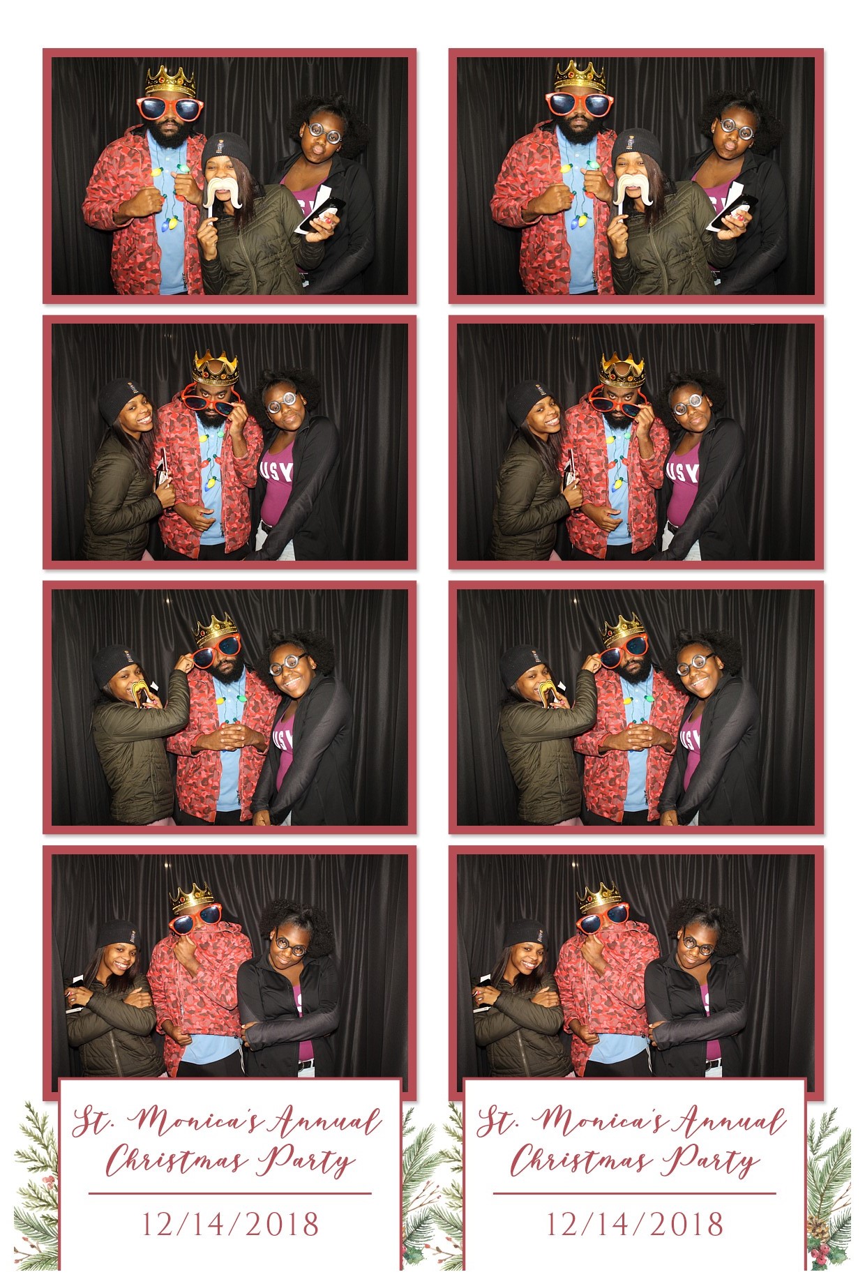 St Monica's Christmas Party 2018 | View more photos from the event at gallery.photoboothcincy.com/u/PhotoBoothCincy/St-Monicas-Christmas-Party-2018